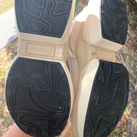 NURTURE DILLON ELASTIC SPLIT SOUL CAMO CHINKY PLATFORM SZ 5.5 - Picture 7 of 9